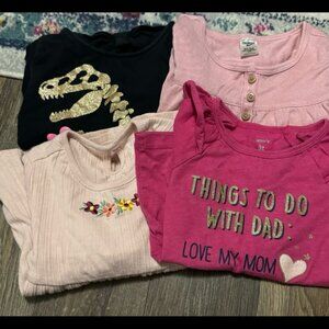 4 - 3T Long Sleeve Shirts